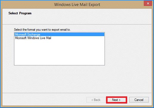 Manually windows Live Mail to Outlook 2